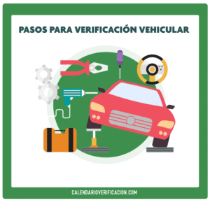 Pasos para la verificación vehicular